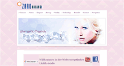 Desktop Screenshot of crystals.zarobiotec.com